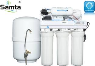 SAMTA Techno Under The Counter/Under Sink 10 Litre  + Alkaline(Korean) + Antioxident + Reducing ORP + Bioceramic 7 Type Minerals 10 L RO Water Purifier