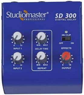 Studiomaster SD 300 with charger and ECHO/DELAY Digital Sound Mixer