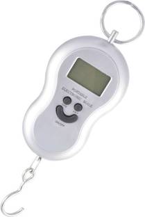 Rorian Smiley Pocket Weight Machine Digital 50Kg Travel Luggage Weighing Scale