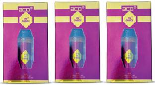 aco My Choice Alcohol - Free Attar Roll On 8ml Each (Pack of 3) Floral Attar
