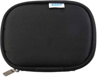 Saco Superfit HDD-Black06 External Hard Drive Enclosure Case Pouch Wallet Bag Cover