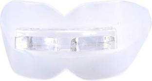 labh traders lb Double Mouth Guard (White)#JustHere Mouth Guard