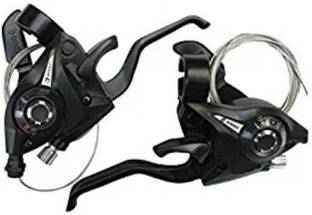 GUBBAREY 21 (3x7) Speed Shifter/Bike Cycle Brake Lever Combo V-Brake Gear 2 pcs Bicycle Brake Disk