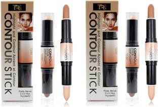 TRS Contour And Highlighter Stick (Shade of A,B) Pack OF 2 Highlighter