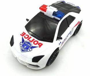 BUY2BEST HIGH QUALITY KIDS 3D LIGHTS POLICE CAR WITH SOUND AND WHEELS WITH LIGHT FOR ALL KIDS