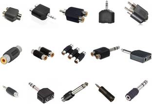 Breewell  TV-out Cable Audio and Video Converter Set of 15 Pieces