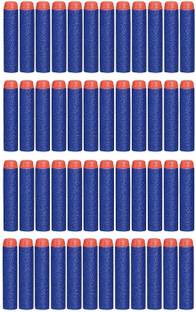 ZZ ZONEX (Pack of 40) Blue Bullet Foam Dart Bullets f Darts & Plastic Bullets