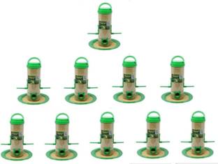 AMIJIVDAYA Medium Bird Feeder With Holding Handle Pack of 10 Window Bird Feeder Bird Feeder