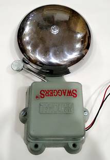 SWAGGERS Automatic Industrial gong Bell High Sound 6 INCH Wired Door Chime