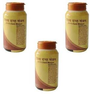 PATANJALI Divya Dant Manjan - 100 Gm (Pack Of 3)