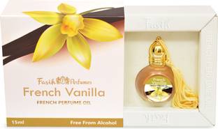 Fasih Perfumes FRENCH VANILLA - FRENCH PERFUME OIL Floral Attar