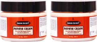 शीर सीक्रेट पपाया क्रीम 300ML (2 का पैक)