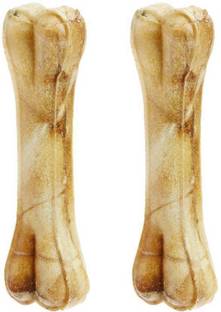 SAWAY Export Quality Pure Natural Digestible Calciuim Treat Bone 6" 2pcs Chicken Dog Chew
