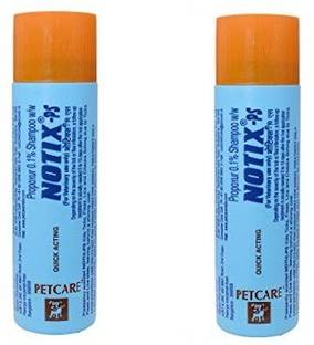 Pet Care Petcare NOTIX PS Propoxur 0.1 % pack pf 2 Anti-dandruff, Flea and Tick, Hypoallergenic, Whitening and Color Enhancing, Conditioning, Anti-parasitic, Allergy Relief, Anti-microbial, Anti-fungal, Anti-itching New Dog Shampoo