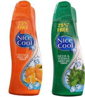 NICE COOL orange&neem powder pack of 2
