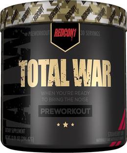 Redcon1 TOTAL WAR PRE WORKOUT STRAWBERRY KIWI BCAA