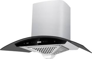 Kaff Ambra DHC 90 SS Auto Clean Wall Mounted Stainless Steel 1180 CMH Chimney