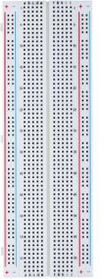 APTECHDEALS Breadboard 830 Tie Points - Self Adhesive Bread Board - Solderless bread board | PCB BreadBoard (830 Point) Electronic Components Electronic Hobby Kit