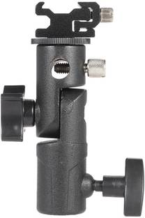 SHOPEE E Type Camera Flash Speedlite Mount Swivel Light Stand Bracket with Umbrella Reflector Holder for Camera Other DSLR Flashes Studio Light LED Light Flash Shoe Adapter