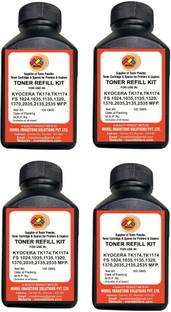 MOREL 1024MFP, FS-1124, FS-1124MFP Printer PACK 4 Black Ink Cartridge