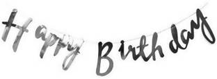 Saizen Happy Birthday Banner Cutting Style Banner (10 ft, Pack of 1) Banner
