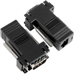 Tobo VGA Cable 0.5 m VGA To Cat5/Cat6/RJ45 ,VGA Extender Adapter Cable TD-196TC