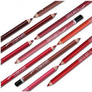 nnbb Now Super Matte Lip Liner Pencil (Set of 12) (NA) (Now Super Matte Lip Liner Pencil (Set of 12) (NA))