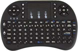 Aerizo Bluetooth Mini Portable Keyboard with Touch Pad Wireless Multi-device Keyboard