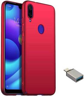 RRTBZ Cover Accessory Combo for Xiaomi Redmi Note 7 Pro with USB OTG Adapter