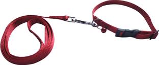 S.Blaze NYLON QUALITY 0.5 INCH RED COLOR DOG COLLAR BELT,FOR YOUR PUPPY 0.5 Collar & Leash (Medium, Red) Dog Collar & Leash