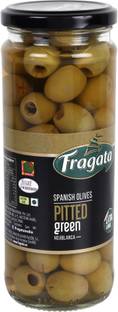Fragata Spanish Olives Pitted Green Olives & Peppers