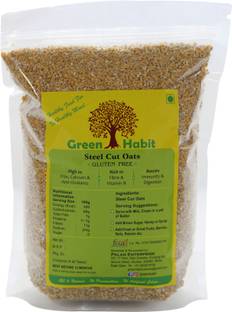 greenhabit Gluten-free Steel-cut Oats 500 gm Pouch