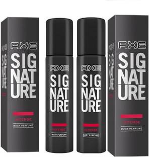 AXE SIGNATURE INTENSE BODY PERFUME 122 ML pack of 2 Deodorant Spray  -  For Men