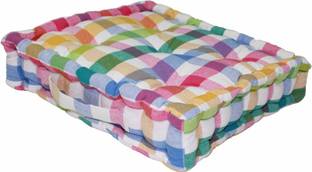 OASIS Cotton Abstract Floor Cushion Pack of 1