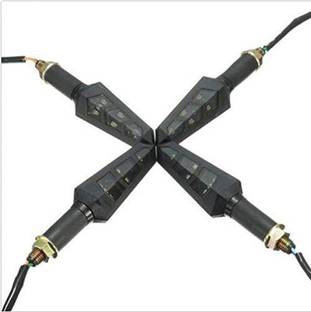 Yashinika Front LED Indicator Light for Universal For Bike Universal For Bike