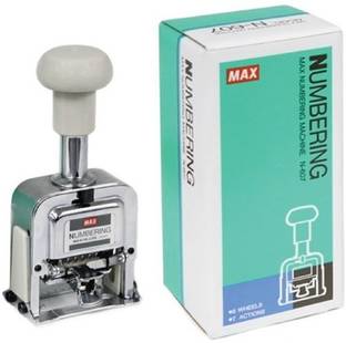 MAX Max numbering Machine N-607 6 Digit  Office Set