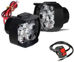 SPEEDZZ Ko 9LED2128 Fog Lamp Motorbike LED for Hero (12 V, 10 W)