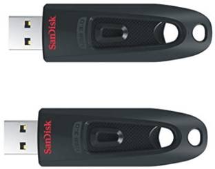 SanDisk ULTRA USB 3.0 2PCS. 32 GB Pen Drive Compatible with Desktop Computer, Tablet, Audio Player, Laptop USB 3.0 Plastic, Metal Case