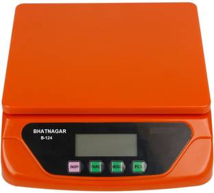 BHATNAGAR ATOM Digital 20kg x 1g Premium Scale Balance Multi-purpose weight measuring machine with Adapter Weighing Scale