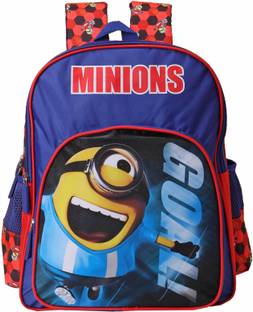 MINIONS Pre-School Goal 36cm Nursery (LKG/UKG/1st std) School Bag