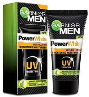 GARNIER Men Power White Anti-Pollution Brightening Moisturiser (UV Protection)