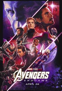 Avengers Endgame New Poster for Room & Office Paper Print