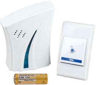ROBMOB Perfect Wireless for Home Office Buzzer Operated Switch Wireless Door Chime Wireless Door Chime