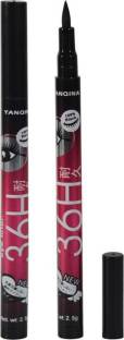 YANQINA waterproof liquid eye liner 36 hours stay pack of 2 6 g (Deep black) 26 g