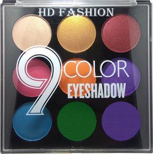 HD Fashion 9 Color Eye-Shadow Pallet 28 g