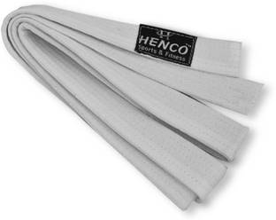 HENCO Turbo Judo/Karate/taekwando Martial Arts Belt (White) â¦ Back / Lumbar Support