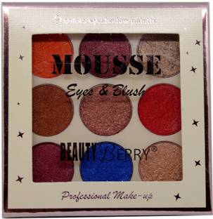 Beauty Berry Professional Mousse Eyes & Blush Palette
