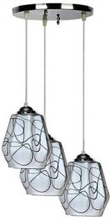 1st Time Pandans Hanging Ceiling Light Of Stylish Colorful & Decorative Three Glass Shade Lamp-DR08 Pendants Ceiling Lamp
