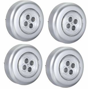 Three Secondz ombo Offer 4LED Touch Self Stick and Click Lights 24 hrs Lantern Emergency Light