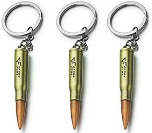 MGP FASHION JAAT Kill Thick BULLET Cross Fire Round Head Pistol Best Party Gift Keyring Combo Key Chain